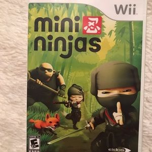 Mini Ninjas Wii game, preowned